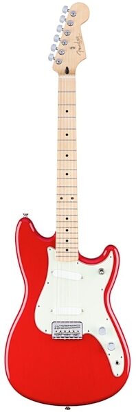 Fender Duo-Sonic Electric Guitar (Maple Fingerboard), Torino Red
