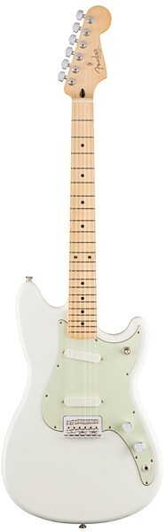 Fender Duo-Sonic Electric Guitar (Maple Fingerboard), Arctic White