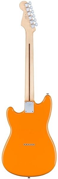 Fender Duo-Sonic Electric Guitar (Maple Fingerboard), Capri Orange Back