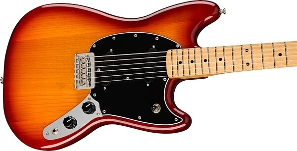Fender Mustang Electric Guitar, Action Position Back