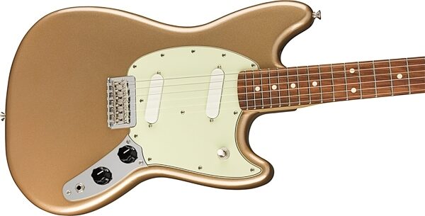 Fender Mustang Electric Guitar, with Pau Ferro Fingerboard, Action Position Back