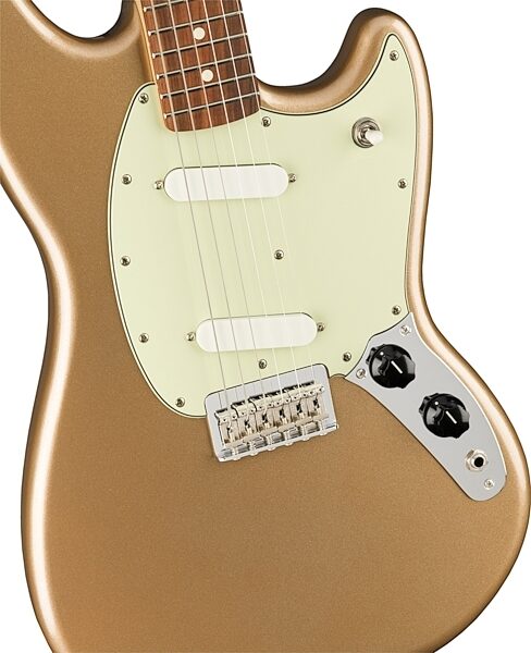 Fender Mustang Electric Guitar, with Pau Ferro Fingerboard, Action Position Back