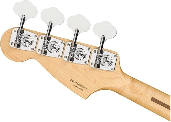 Fender Player Mustang Bass PJ Electric Bass, with Maple Fingerboard, Action Position Back