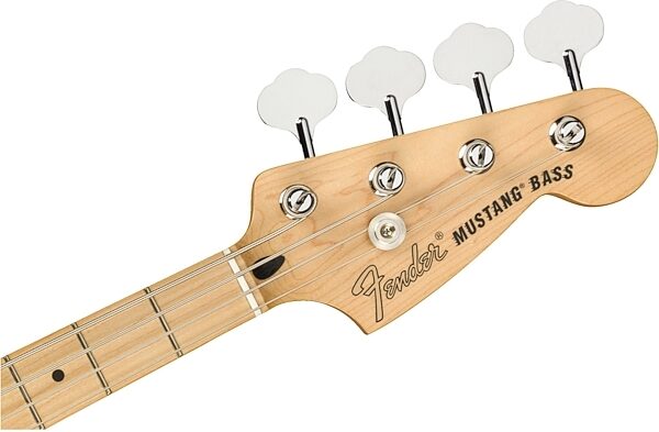 Fender Player Mustang Bass PJ Electric Bass, with Maple Fingerboard, Action Position Back