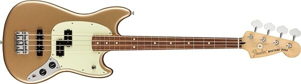 Fender Mustang PJ Pau Ferro Electric Bass, Action Position Back