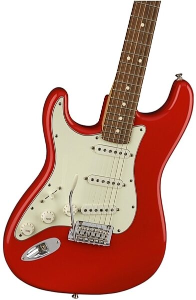 Fender Player Stratocaster Pau Ferro Electric Guitar, Left-Handed, View