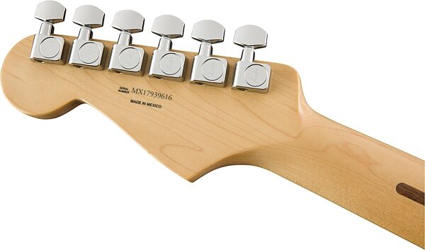 Fender Player Stratocaster HSS Electric Guitar (Maple Fingerboard), Action Position Back