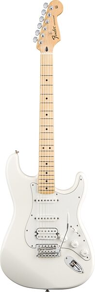 Fender Standard Stratocaster HSS Electric Guitar (Maple Fingerboard), Arctic White