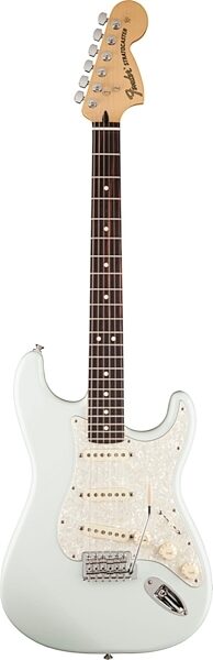 Fender Deluxe Roadhouse Stratocaster Electric Guitar, Rosewood Fingerboard (with Gig Bag), Sonic Blue