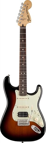 Fender Deluxe Lone Star Stratocaster Electric Guitar, Rosewood Fingerboard (with Gig Bag), 3-Color Sunburst