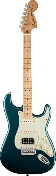 Fender Deluxe Lone Star Stratocaster Electric Guitar, Maple Fingerboard (with Gig Bag), Ocean Turquoise