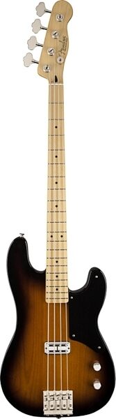 Fender Cabronita Precision Electric Bass, Maple Fingerboard (with Gig Bag), 2-Color Sunburst