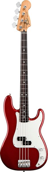 Fender Standard Precision Electric Bass (Rosewood Fretboard), Candy Apple Red