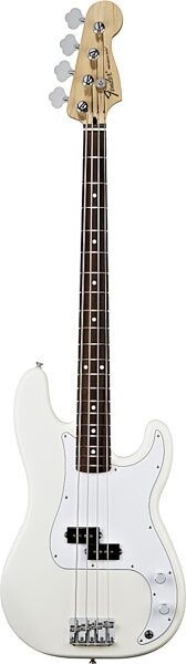 Fender Standard Precision Electric Bass (Rosewood Fretboard), Arctic White
