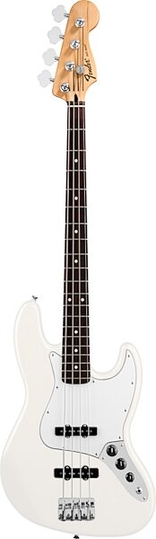 Fender Standard Jazz Electric Bass (Rosewood Fingerboard), Arctic White
