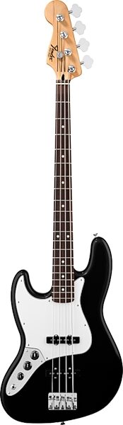 Fender Standard Jazz Left-Handed Electric Bass (Rosewood Fingerboard), Black
