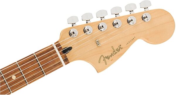 Fender Player Jaguar Pau Ferro Electric Guitar, Action Position Back