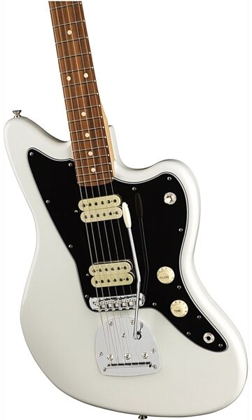 Fender Player Jazzmaster Pau Ferro Electric Guitar, Polar White, USED, Blemished, View