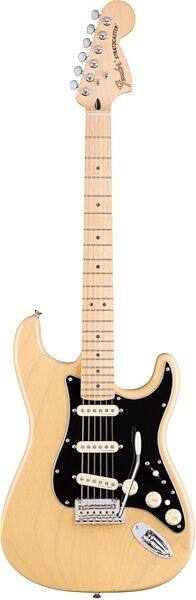 Fender Deluxe Stratocaster Electric Guitar (Maple Fingerboard, with Gig Bag), Main