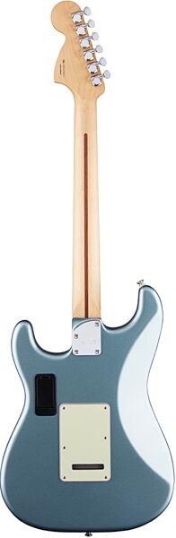 Fender Deluxe Roadhouse Stratocaster Electric Guitar (with Gig Bag), Mystic Ice Blue Back