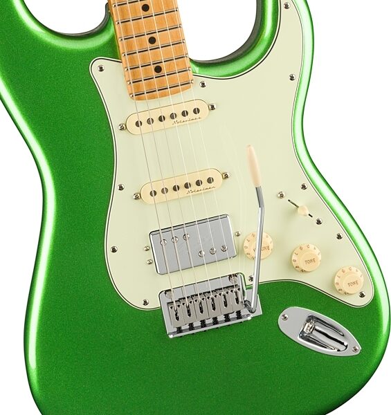 Fender Player Plus Stratocaster HSS Electric Guitar, Maple Fingerboard (with Gig Bag), Action Position Back