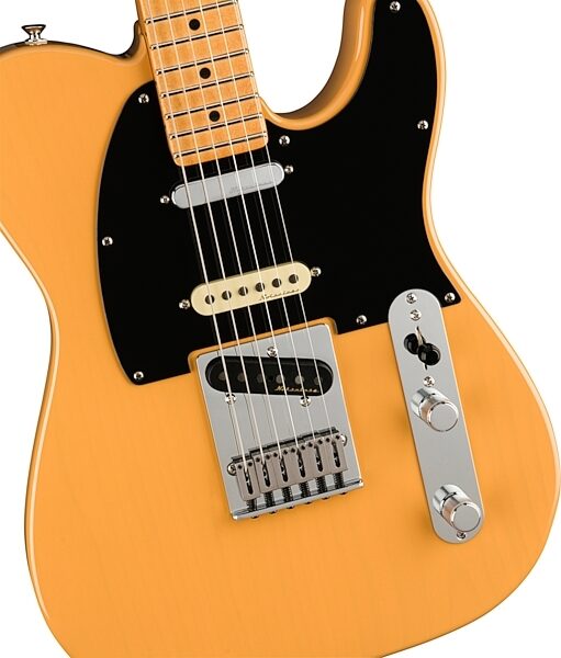 Fender Player Plus Nashville Telecaster Electric Guitar, Maple Fingerboard (with Gig Bag), Action Position Back