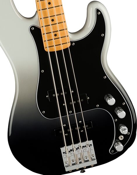 Fender Player Plus Precision Electric Bass, Maple Fingerboard (with Gig Bag), Action Position Back