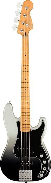 Fender Player Plus Precision Electric Bass, Maple Fingerboard (with Gig Bag), Action Position Back