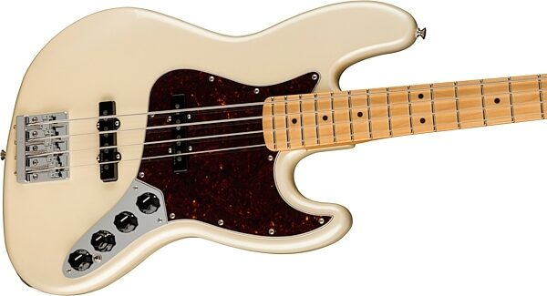 Fender Player Plus Jazz Electric Bass, Maple Fingerboard (with Gig Bag), Action Position Back