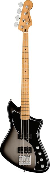 Fender Player Plus Meteora Active Bass, Maple Fretboard (with Gig Bag), Silverburst, USED, Scratch and Dent, Action Position Back