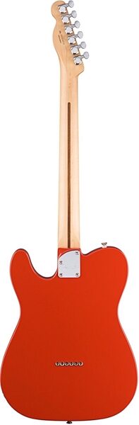 Fender Deluxe Nashville Telecaster Electric Guitar (Rosewood, with Gig Bag), Fiesta Red Back