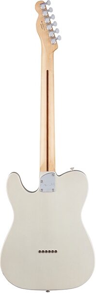 Fender Deluxe Nashville Telecaster Electric Guitar (Maple, with Gig Bag), White Blonde Back