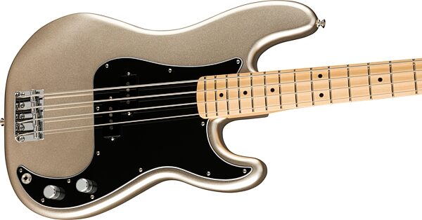 Fender 75th Anniversary Precision Bass Guitar (with Gig Bag), Action Position Back