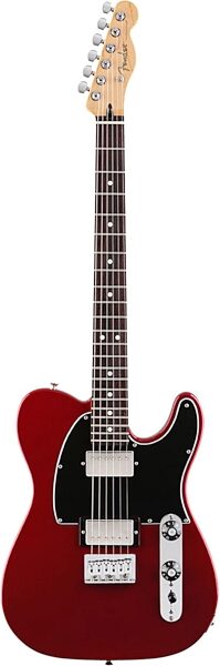 Fender Blacktop Telecaster HH Electric Guitar (Rosewood), Candy Apple Red
