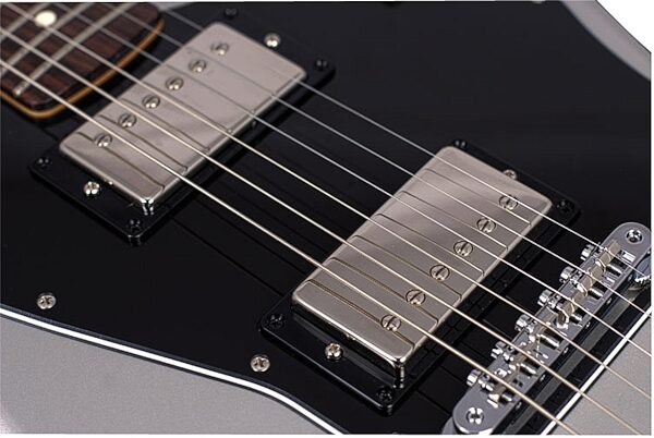 Fender Blacktop Jaguar HH Electric Guitar (Rosewood), Silver - Detail 3