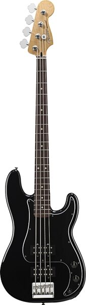 Fender Blacktop Precision Electric Bass (Rosewood), Black