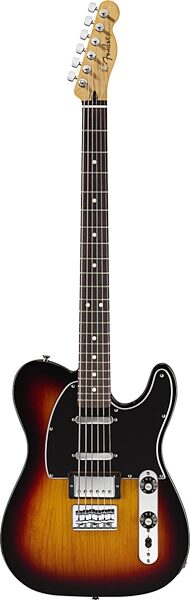 Fender Blacktop Baritone Telecaster Electric Guitar, with Rosewood Fingerboard, 3-Color Sunburst