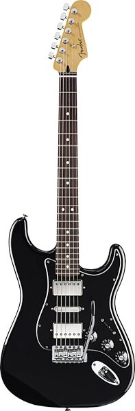 Fender Blacktop Stratocaster HSH Electric Guitar, with Rosewood Fingerboard, Black