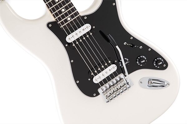 Fender Standard Stratocaster HH Electric Guitar, with Rosewood Fingerboard, Olympic White Body