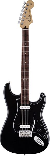 Fender Standard Stratocaster HH Electric Guitar, with Rosewood Fingerboard, Black