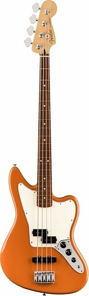 Fender Player Jaguar Electric Bass, with Pau Ferro Fingerboard, Main