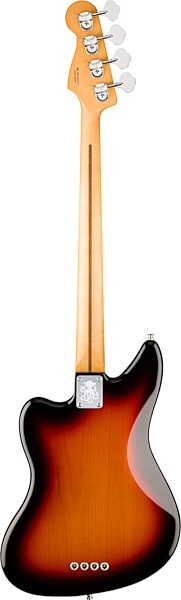 Fender Limited Edition Mark Hoppus Jaguar Electric Bass, Rosewood Fingerboard (with Gig Bag), 3-Color Sunburst, Action Position Back