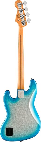 Fender Limited Edition Player Plus Blu DeTiger Jazz Electric Bass (with Gig Bag), Sky Blue, Action Position Back