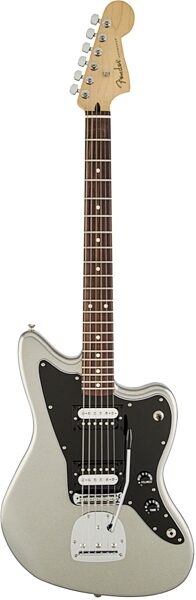 Fender Standard Jazzmaster HH Electric Guitar, with Rosewood Fingerboard, Ghost Silver