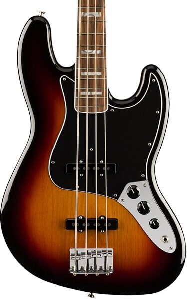 Fender Vintera '70s Jazz Electric Bass, Pau Ferro Fingerboard (with Gig Bag), View
