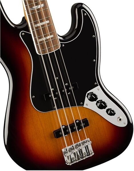 Fender Vintera '70s Jazz Electric Bass, Pau Ferro Fingerboard (with Gig Bag), View