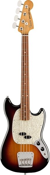Fender Vintera '60s Mustang Electric Bass, Pau Ferro Fingerboard (with Gig Bag), Main