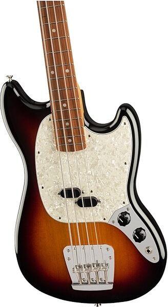 Fender Vintera '60s Mustang Electric Bass, Pau Ferro Fingerboard (with Gig Bag), View