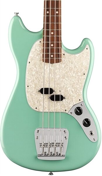 Fender Vintera '60s Mustang Electric Bass, Pau Ferro Fingerboard (with Gig Bag), Body