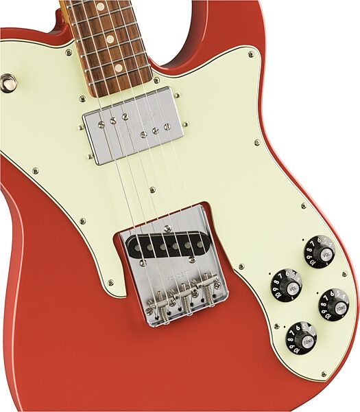 Fender Vintera '70s Telecaster Custom Electric Guitar, Pau Ferro Fingerboard (with Gig Bag), Action Position Back